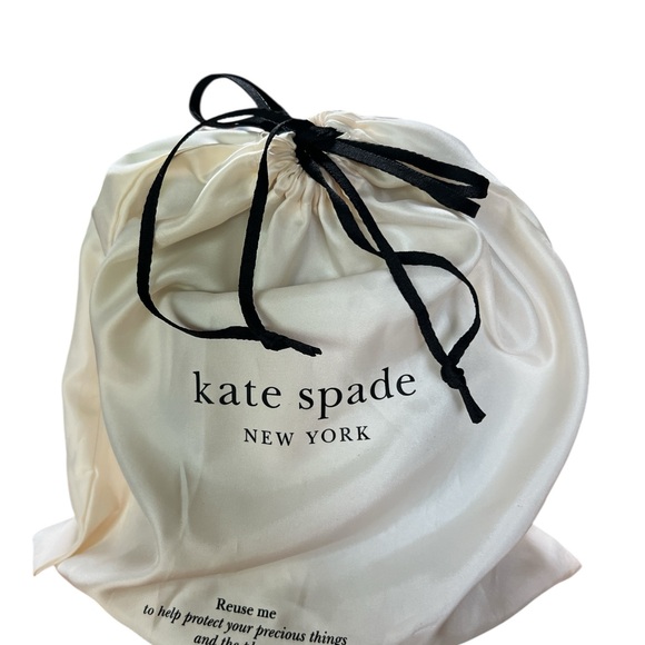 Kate Spade Whiskers Cat Crystal NS North South Crossbody Black Bag + KS Gift Bag - Picture 9 of 10